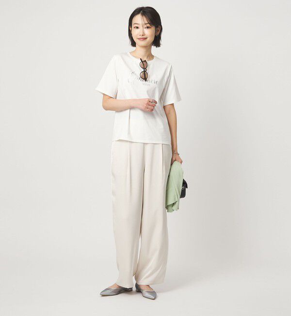 UNITED ARROWS green label relaxing「ロゴ ショートスリーブ プルオーバー カットソー」|Tシャツ・カットソー|