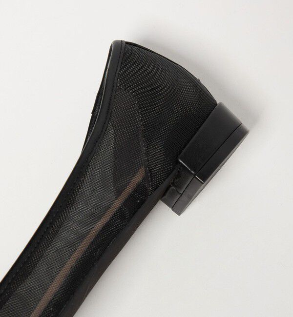 UNITED ARROWS green label relaxing「ポインテッド チュール フラットシューズ」|パンプス|