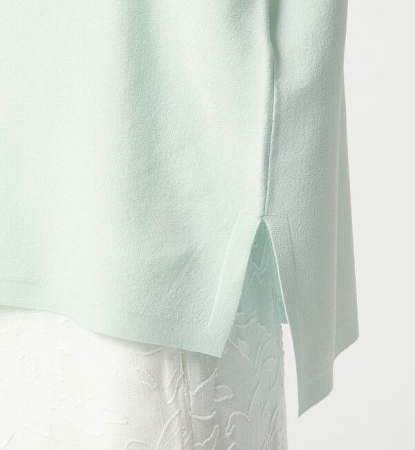 UNITED ARROWS green label relaxing「Vネック プルオーバー ニット ウォッシャブル 接触冷感 UVカット」|ニット・セーター|