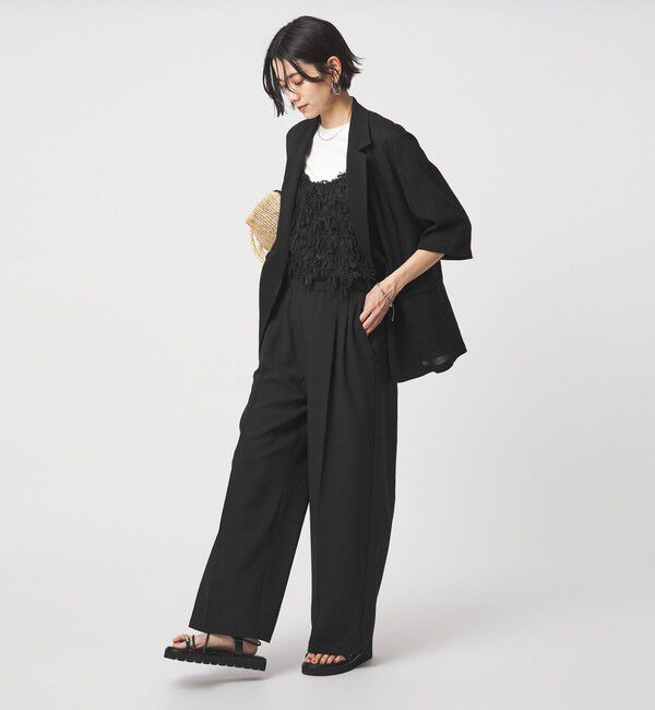 UNITED ARROWS green label relaxing「【結論シリーズ】ドライクロス ニーハイワイド［size SHORT/TALLあり］」|その他|