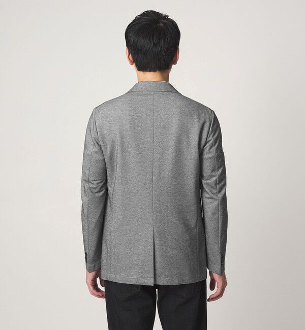 UNITED ARROWS green label relaxing「ポリエステル ジャージ カノコ 2B ジャケット -ウォッシャブル・ストレッチ・吸水速乾-」|テーラードジャケット|