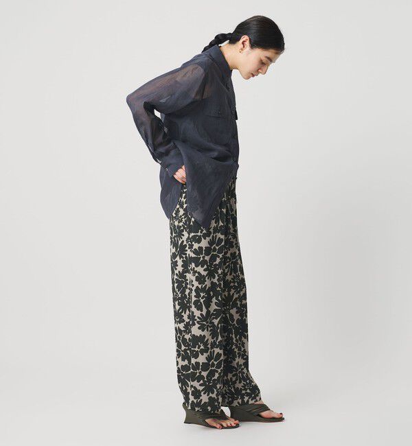 BEAUTY&YOUTH UNITED ARROWS「フラワープリント イージーパンツ ウォッシャブル」|その他|