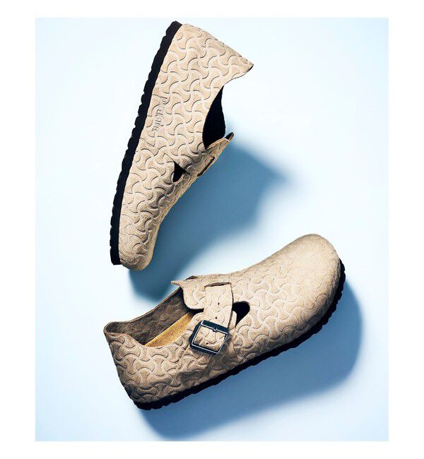 BEAMS「【別注】BIRKENSTOCK / LONDON BONE PATTERN」|サンダル|Taupe