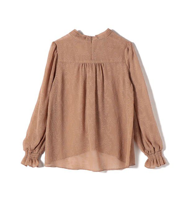 SHIPS for women「【SHIPS別注】troisiemeCHACO: 〈手洗い可能〉2WAY シアー タイ ブラウス（セレモニー対応可）」|シャツ・ブラウス|