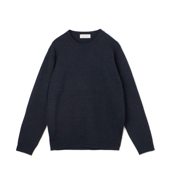 TOMORROWLAND MENS「TOMORROWLAND tricot メリノベーシック クルーネックプルオーバー」|ニット・セーター|68 ネイビー