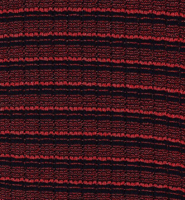 MACPHEE「コットンナイロンチェック ポロカラープルオーバー」|ポロシャツ|