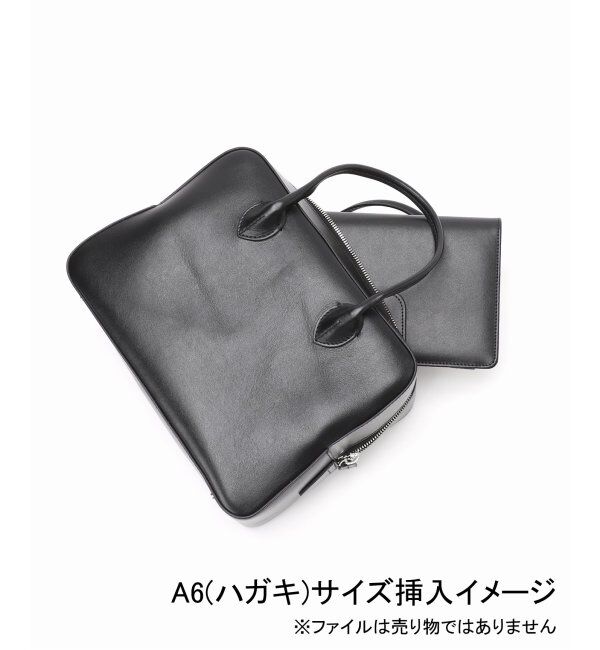 VERMEIL par iena「【MAISON CANAU/メゾン カナウ】ボックス ボストンバッグ」|ボストンバッグ|