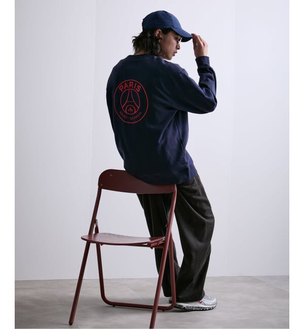 Paris Saint-Germain「【Paris Saint-Germain 】 JP Embroidery Pullover Sweatshirt」|スウェット・ジャージ|
