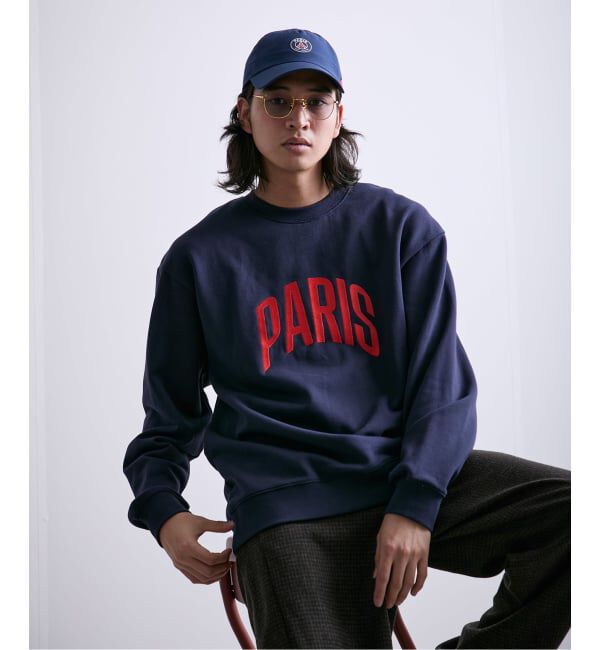 Paris Saint-Germain「【Paris Saint-Germain 】 JP Embroidery Pullover Sweatshirt」|スウェット・ジャージ|