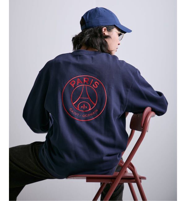 Paris Saint-Germain「【Paris Saint-Germain 】 JP Embroidery Pullover Sweatshirt」|スウェット・ジャージ|