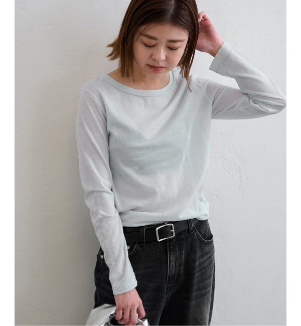 U by SPICK&SPAN「《追加2》C/NY シアートップス」|Tシャツ・カットソー|