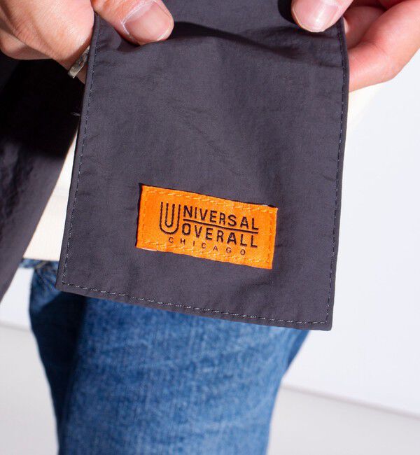 GLOSTER「【UNIVERSAL OVERALL】ウィンクルナイロン ニュースペーパーバッグ ショルダー 30L」|ショルダー・メッセンジャー|