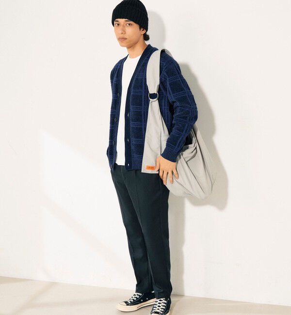 GLOSTER「【UNIVERSAL OVERALL】ウィンクルナイロン ニュースペーパーバッグ ショルダー 30L」|ショルダー・メッセンジャー|