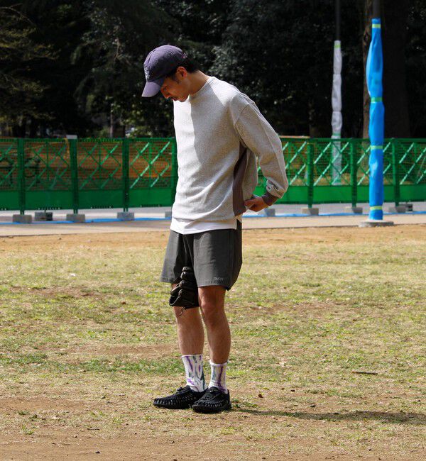 GLOSTER「【一枚でサマになる】ブークレ配色ラインプルオーバー」|Tシャツ・カットソー|