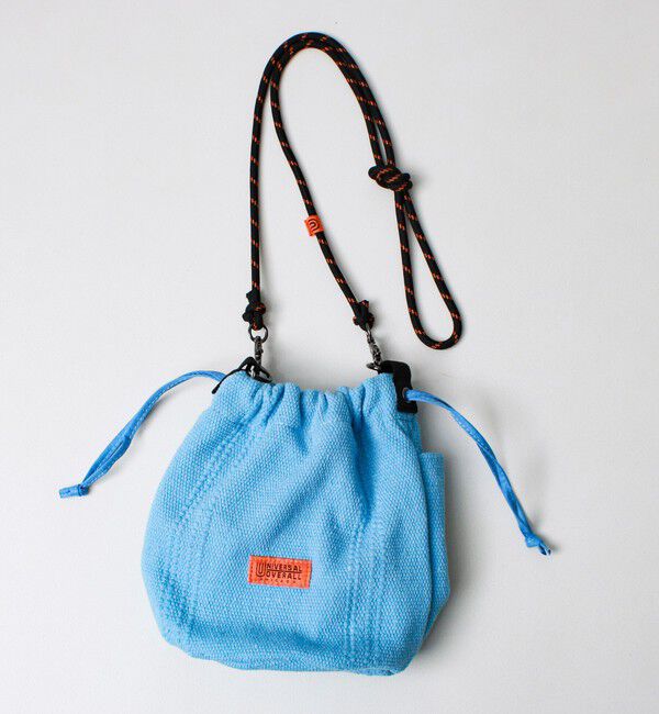 GLOSTER「【UNIVERSAL OVERALL】Summer knit purse」|ショルダー・メッセンジャー|