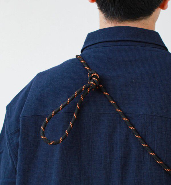 GLOSTER「【UNIVERSAL OVERALL】Summer knit purse」|ショルダー・メッセンジャー|