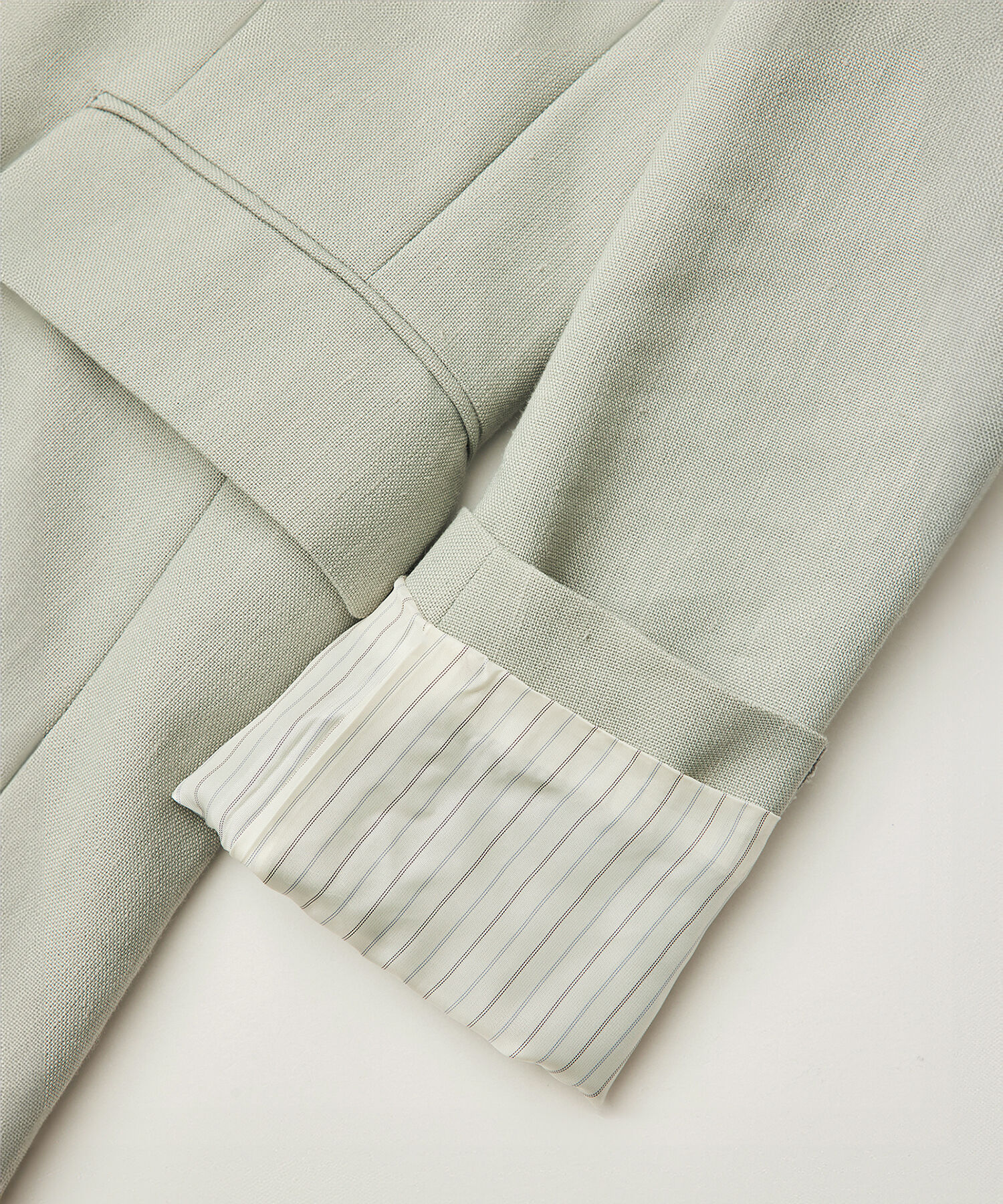 ROPE「ヘビーリネン ダブルジャケット」|テーラードジャケット|