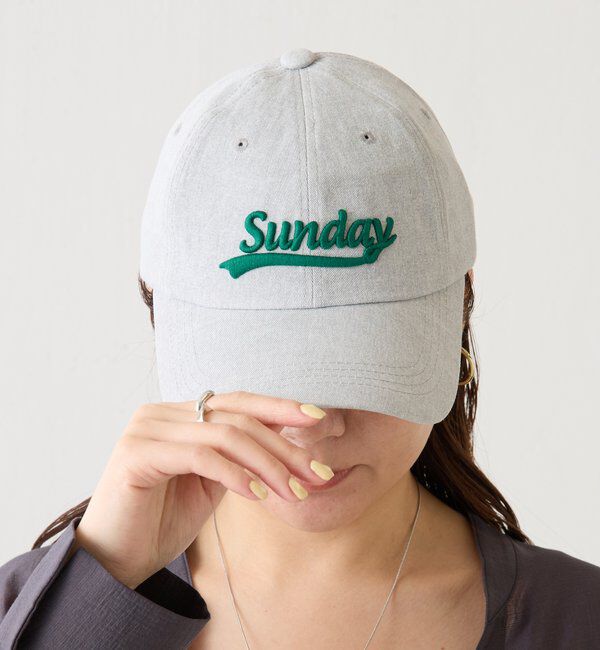  「【PAPILLONNER/パピヨネ】ロゴ刺繍入りキャップ」|ハット|