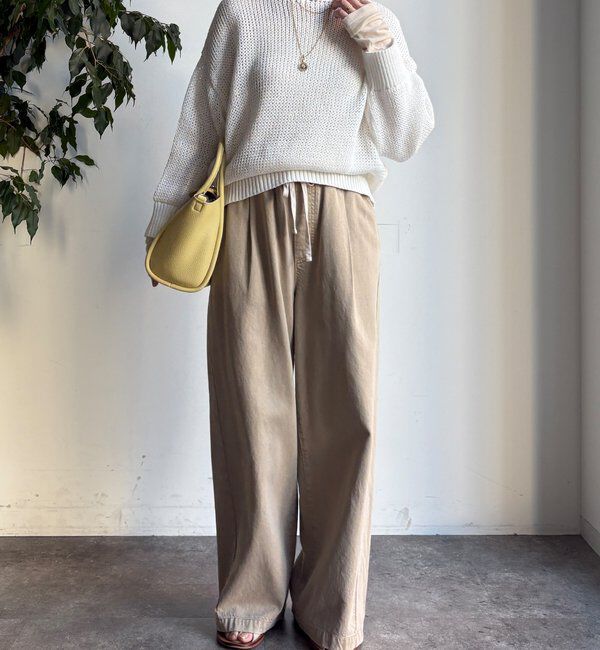  「【新色追加！】コットンローゲージプルオーバー」|ニット・セーター|