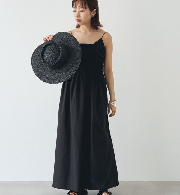  「【PUFRILL/パフリル】キャミワンピース」|ワンピース|ブラック