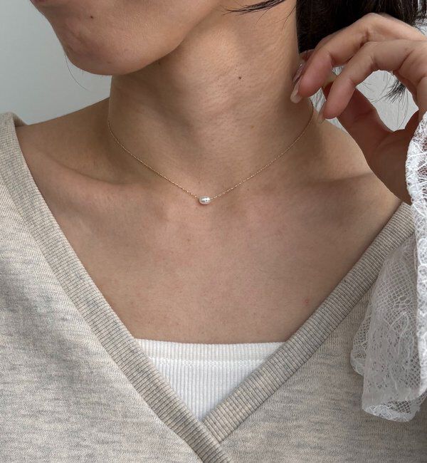  「〈GOLDY/ゴールディ〉淡水パールプチネックレス」|リング|ゴールド