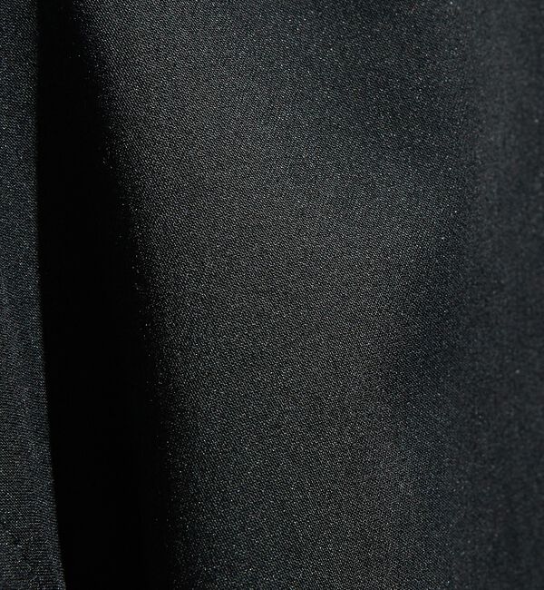 ABAHOUSE「デニムライク シャンブレー カラーレスシャツ / バンドカラーシャツ / 変形襟」|シャツ・ブラウス|