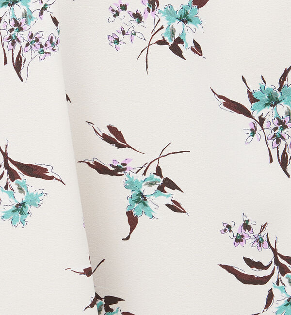 Rouge vif「フラワープリントスカート」|スカート|