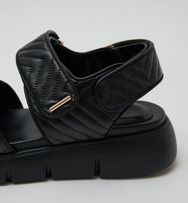 AU BANNISTER「【軽量】Wベルトスポーツサンダル」|サンダル|