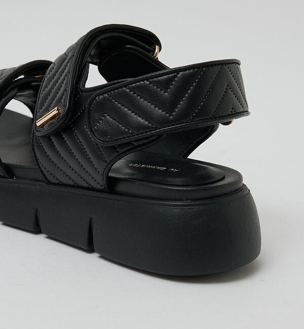 AU BANNISTER「【軽量】Wベルトスポーツサンダル」|サンダル|