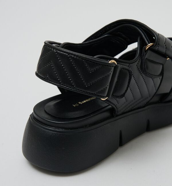 AU BANNISTER「【軽量】Wベルトスポーツサンダル」|サンダル|