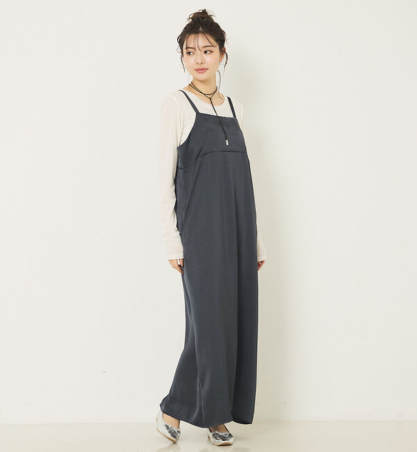 abahouse mavie「ダブルストラップキャミワンピース」|ワンピース|