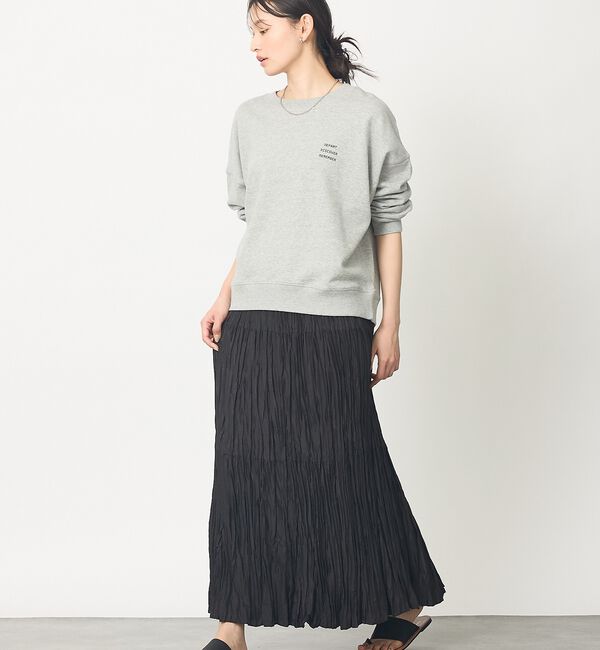 abahouse mavie「【軽やか素材】ロゴスウェット」|スウェット・ジャージ|