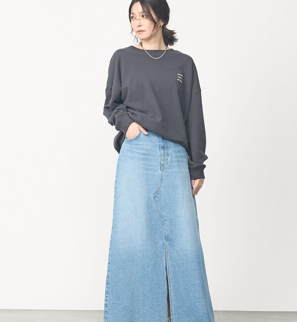 abahouse mavie「【軽やか素材】ロゴスウェット」|スウェット・ジャージ|