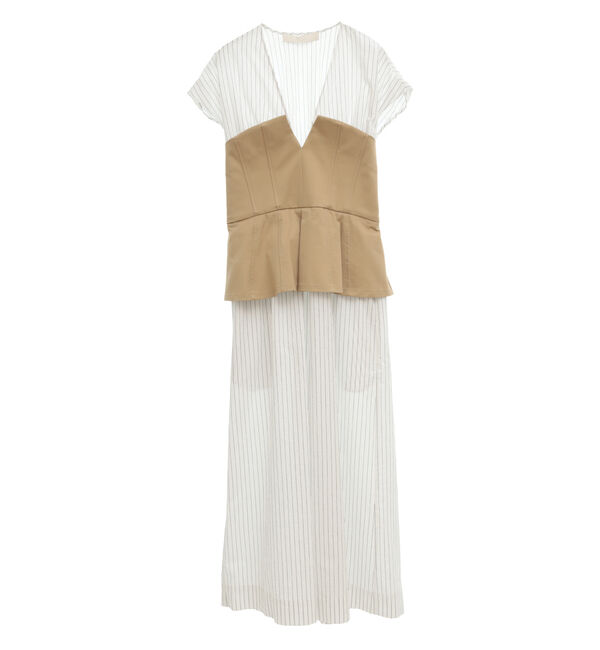 Liesse「【TELA/テラ】ワンピース」|ワンピース|ベージュ