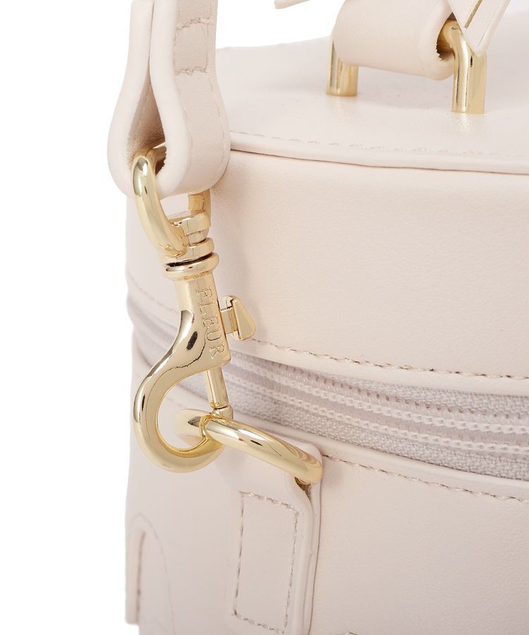 Maison de FLEUR「FLEURチョコレートキューブバッグ」|ハンドバッグ|