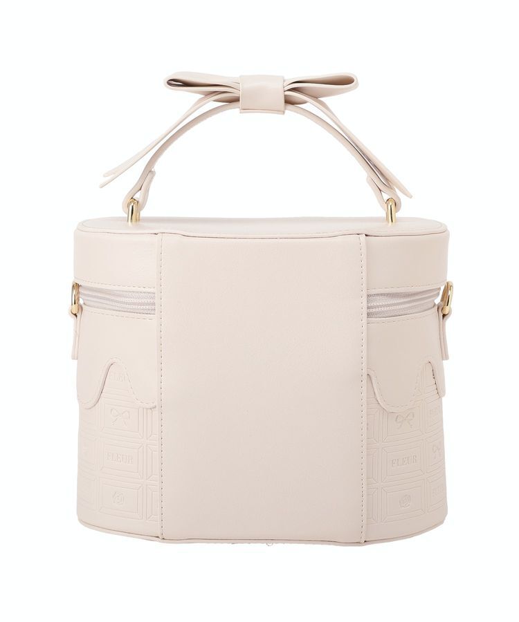 Maison de FLEUR「FLEURチョコレートキューブバッグ」|ハンドバッグ|