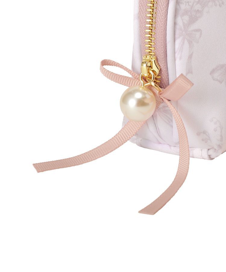 Maison de FLEUR「すずらんプリントロングポーチ」|ポーチ|