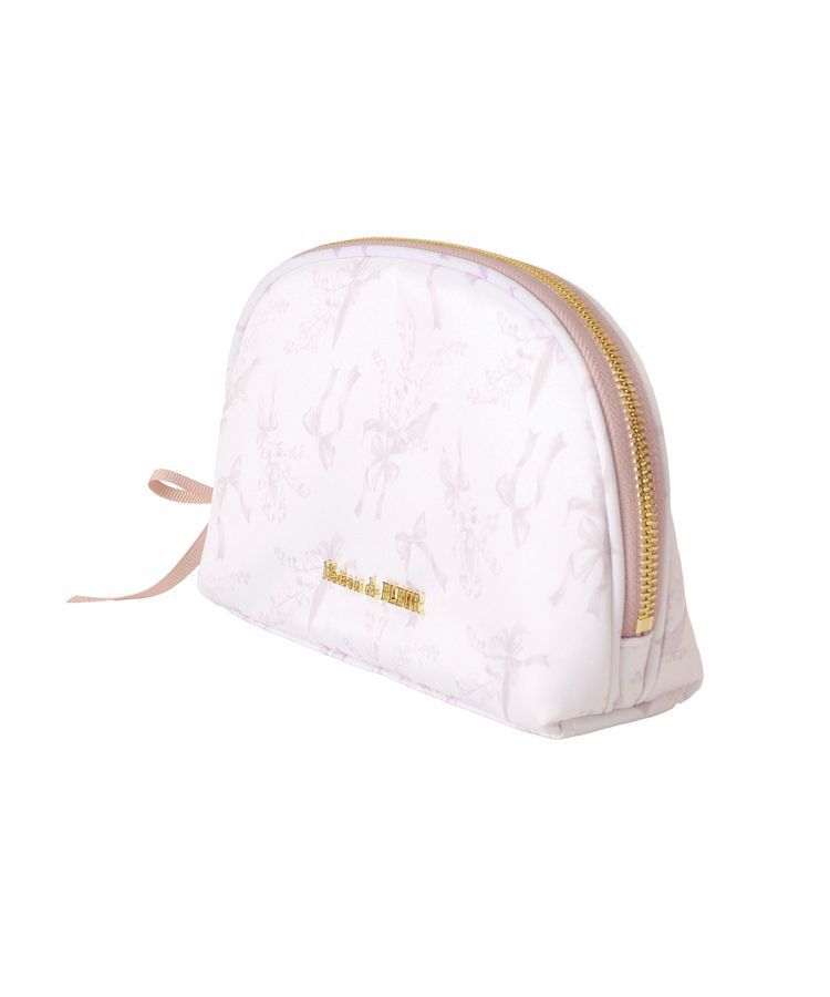 Maison de FLEUR「すずらんプリントロングポーチ」|ポーチ|