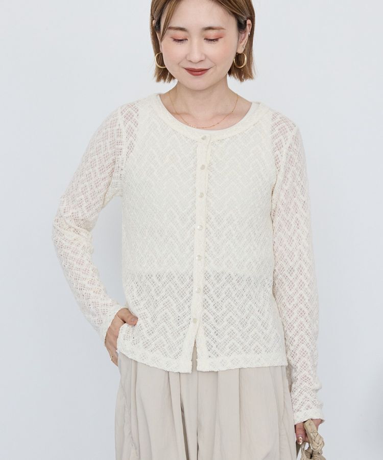 AMERICAN HOLIC「レースカーディガン」|カーディガン|