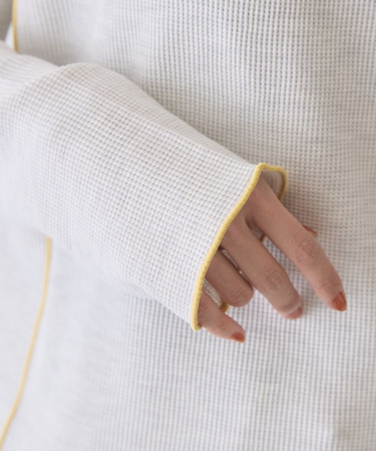 AMERICAN HOLIC「【WEB限定】ワッフル配色メロープルオーバー」|Tシャツ・カットソー|