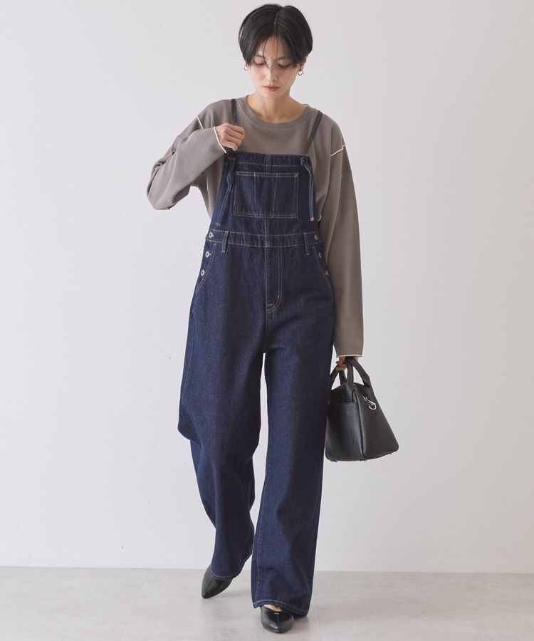 AMERICAN HOLIC「【WEB限定】ワッフル配色メロープルオーバー」|Tシャツ・カットソー|