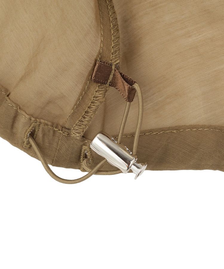 AMERICAN HOLIC「【WEB限定】ノーカラーシアーZIPブルゾン」|ブルゾン・スタジャン|