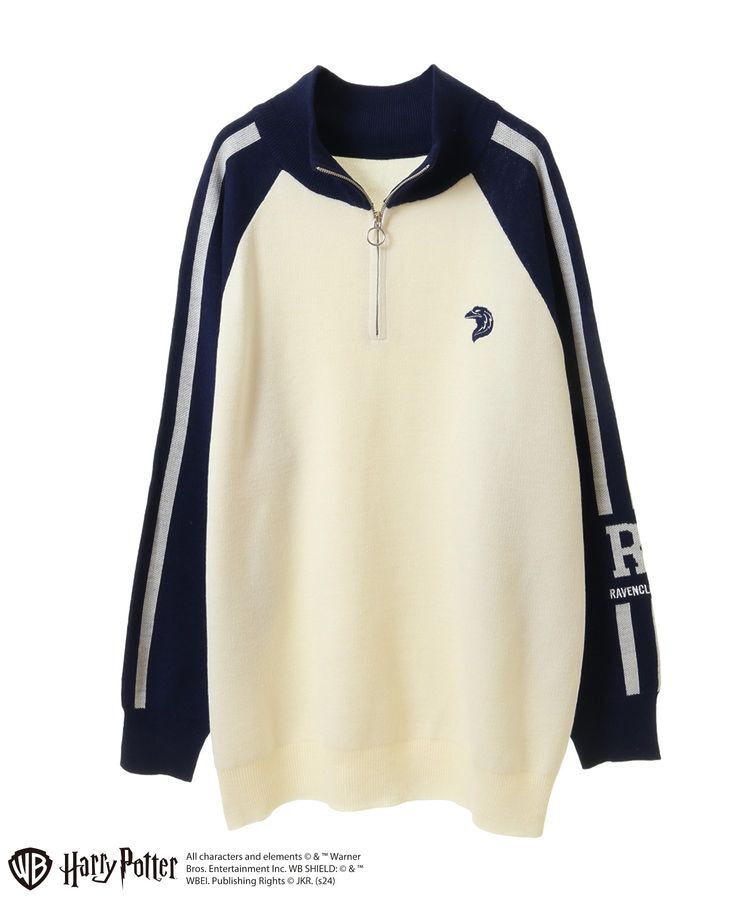 Green Parks「ハリー・ポッター/ライン入りハーフジップニット」|ニット・セーター|