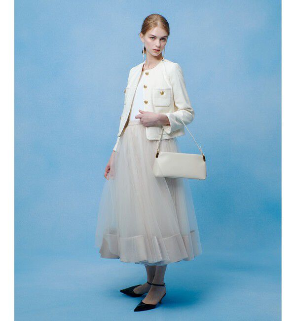 LOULOU WILLOUGHBY「【LOULOU WILLOUGHBY】チュールレイヤードスカート」|スカート|