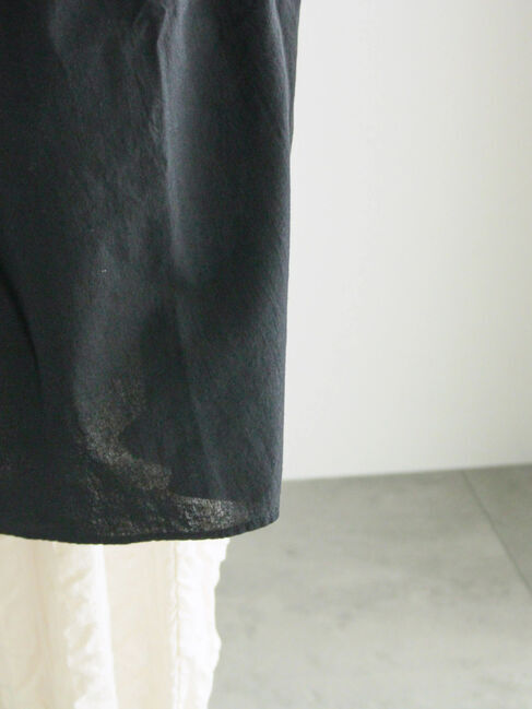 Samansa Mos2「【WEB限定】胸元レース貼りチュニック」|シャツ・ブラウス|