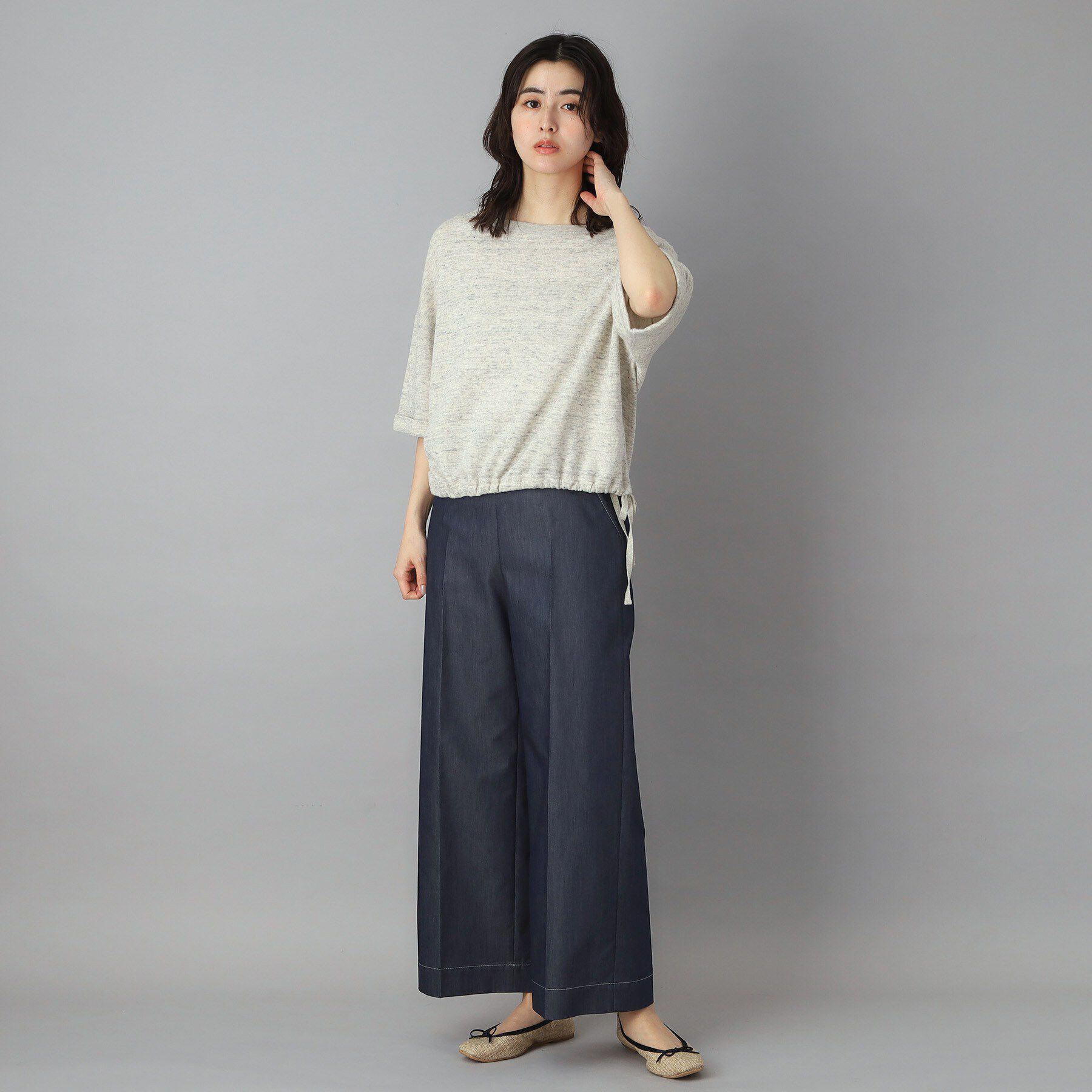 DRESSTERIOR「イージーウエスト ワイドデニム」|その他|