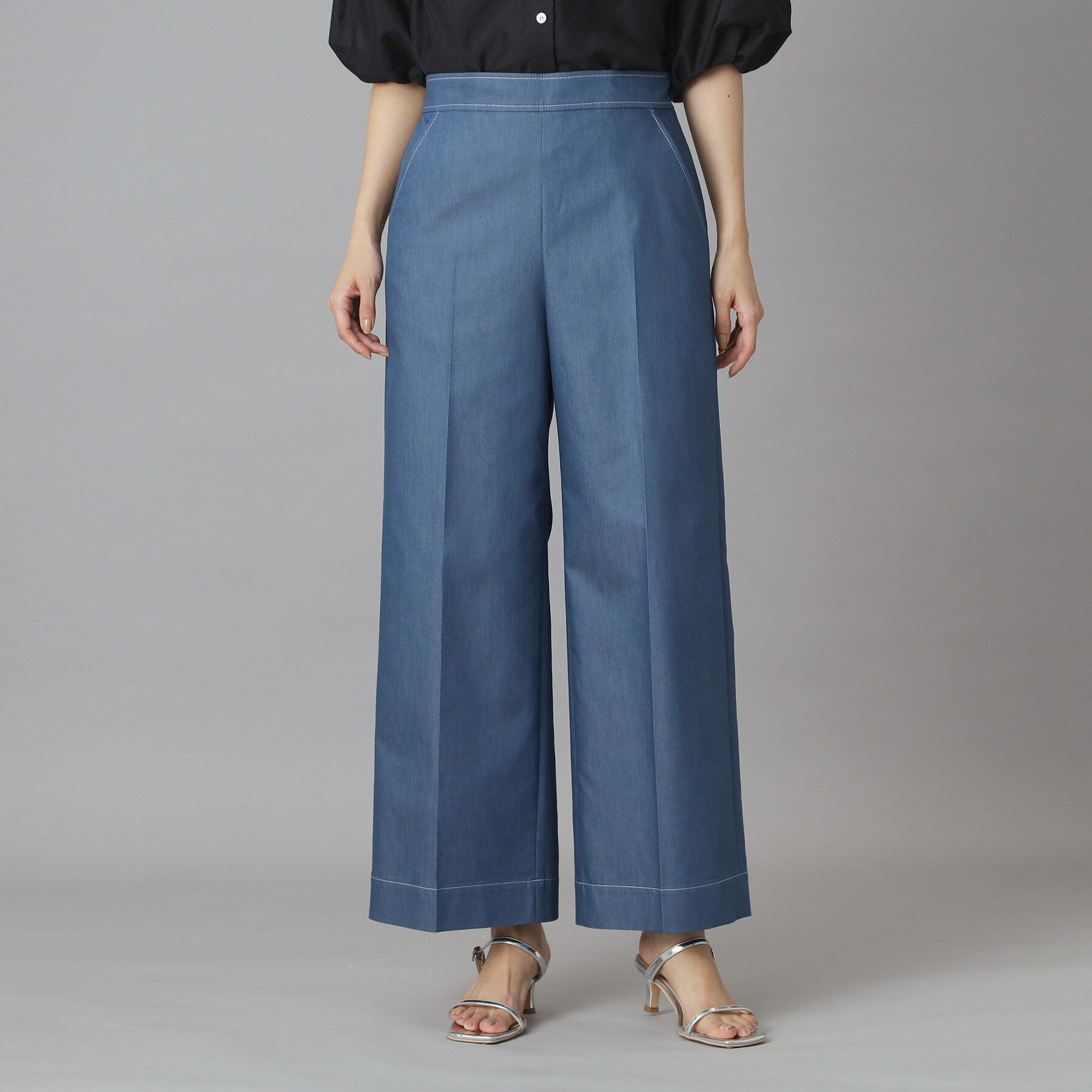 DRESSTERIOR「イージーウエスト ワイドデニム」|その他|