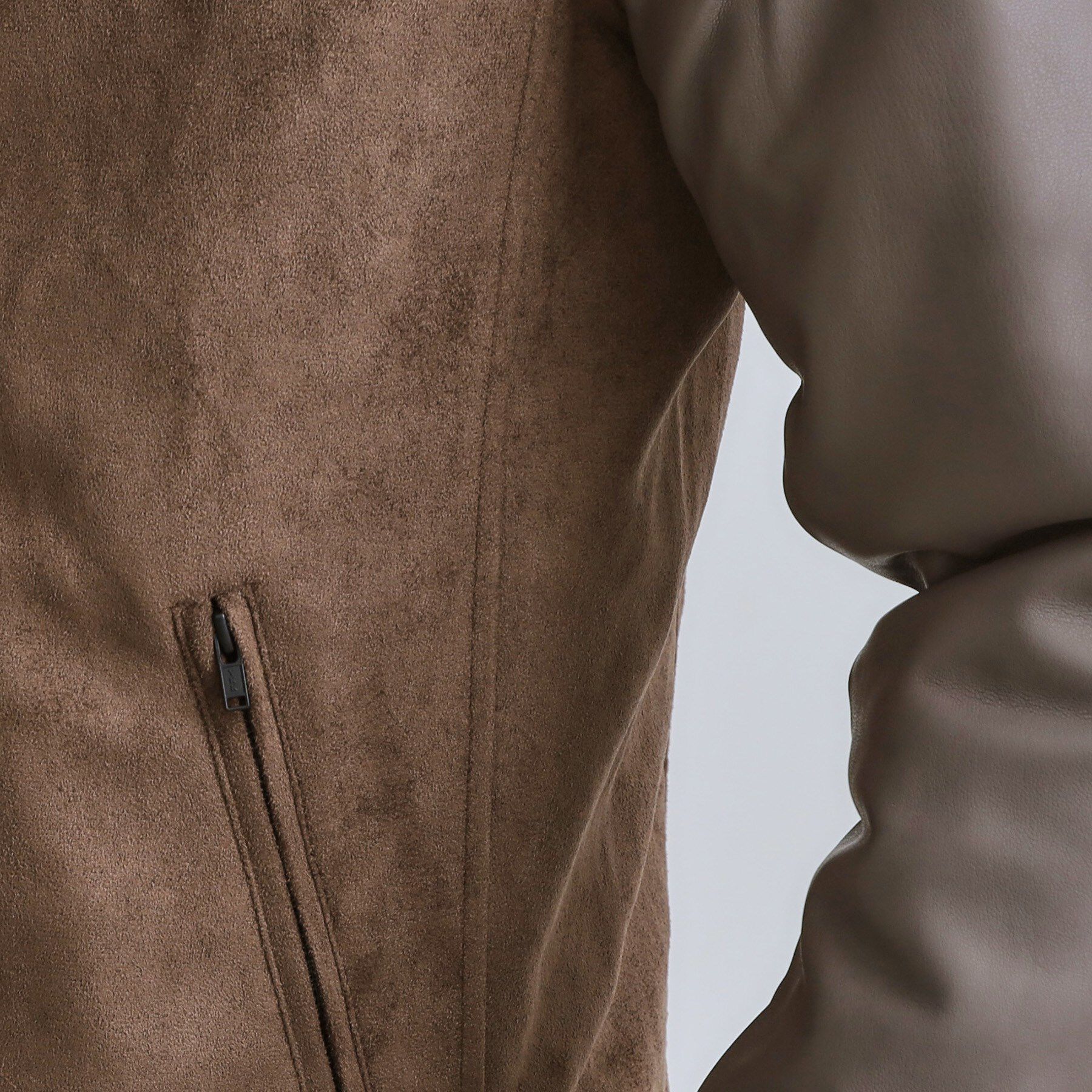 tk.TAKEO KIKUCHI「シングルレザー調ブルゾン」|ブルゾン・スタジャン|