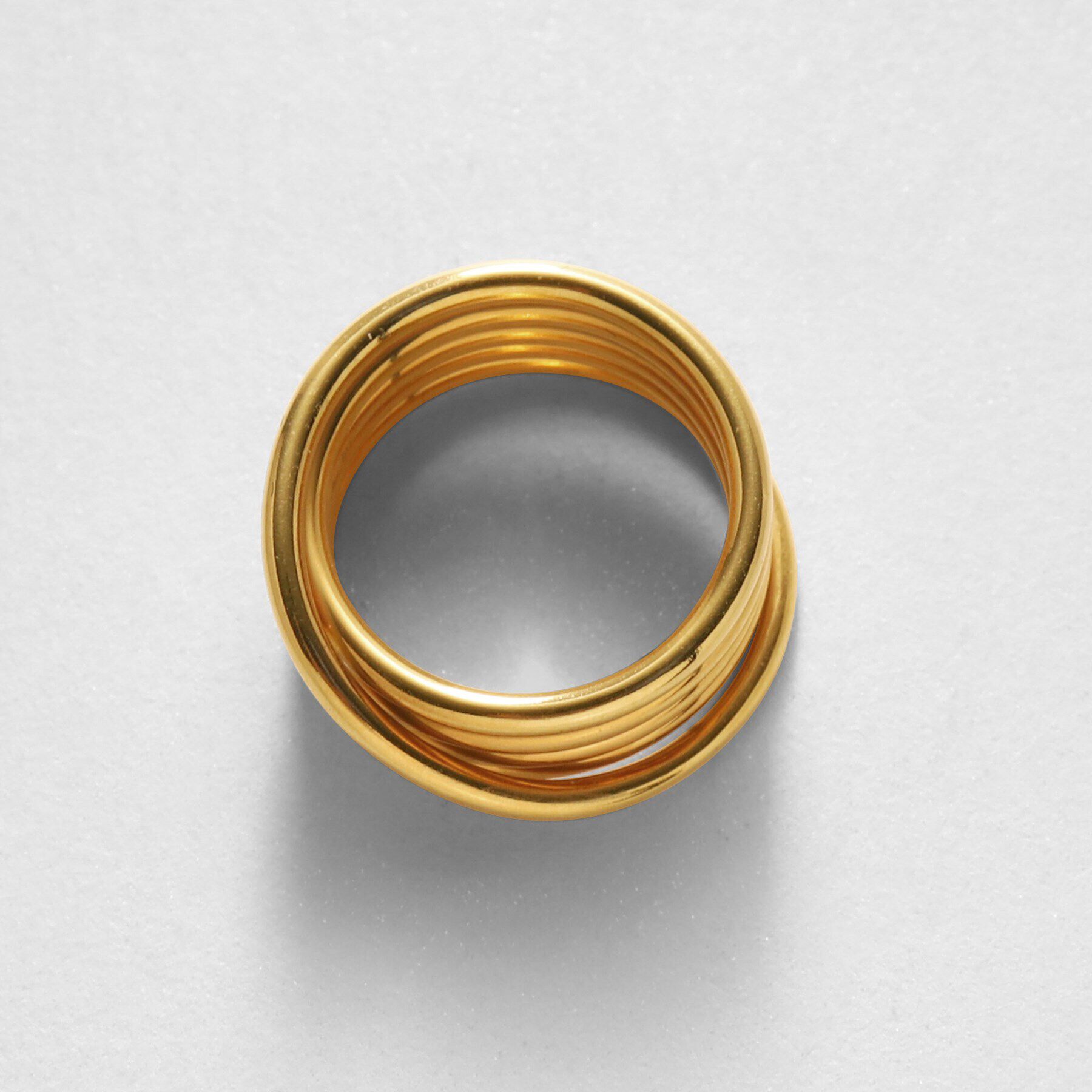 COCOSHNIK ONKITSCH「シルバー コイルリング GP」|リング|