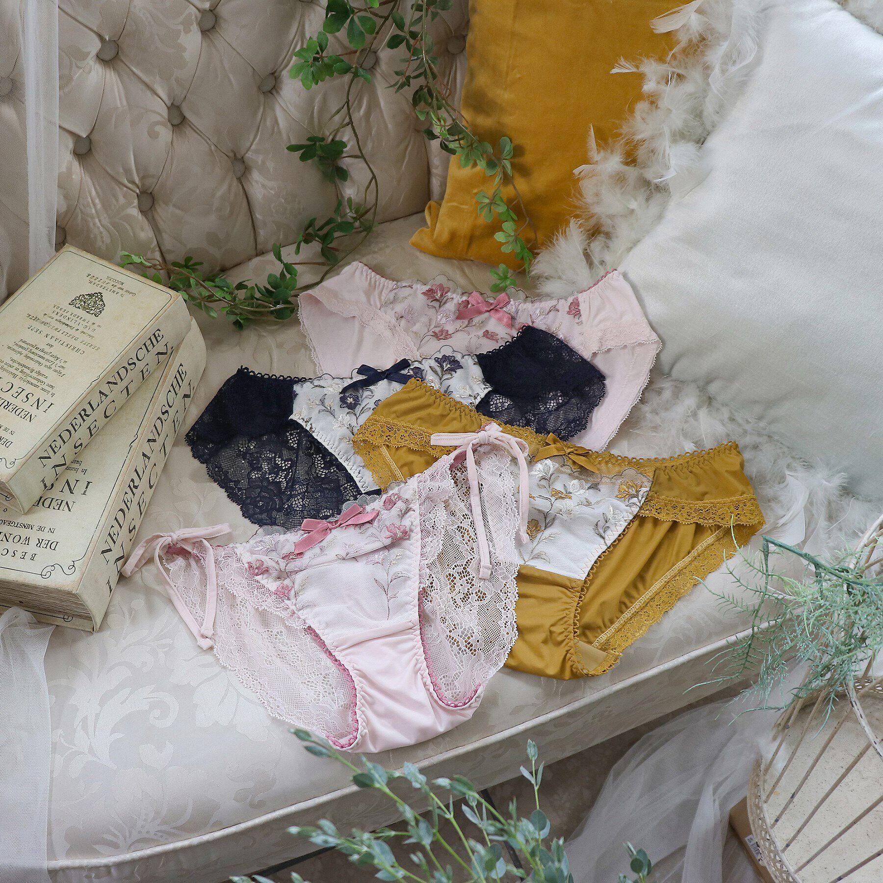 Risa Magli「リュカ レースショーツ」|インナー|